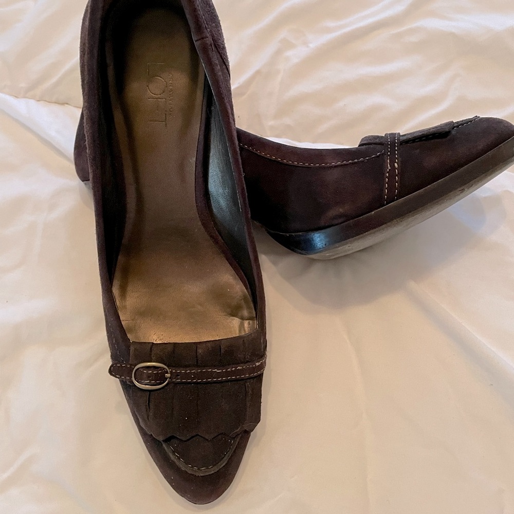 Loft Suede Pumps, size 8